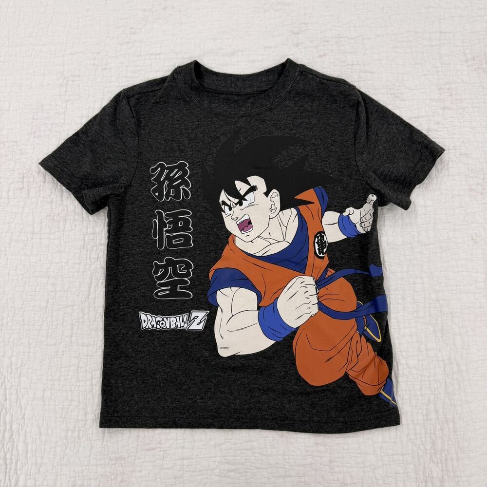 Dragon Ball Z Goku Super Saiyan Transformation Youth Kids Boys Sz 6 Black Anime
